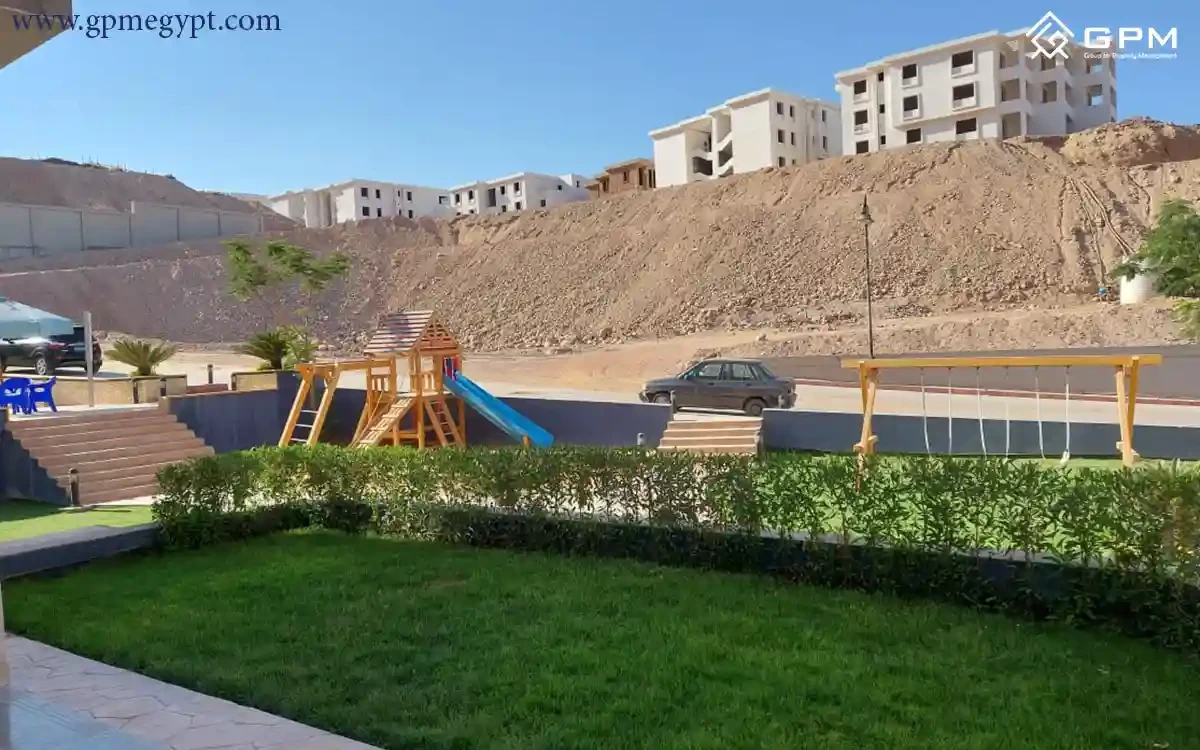 شاليه للبيع في قرية سخنة هيلز   90 متر + 35 جاردن