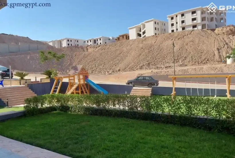 شاليه للبيع في قرية سخنة هيلز   90 متر + 35 جاردن