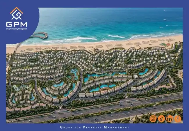 تصميم قرية بوز الساحل الشمالي